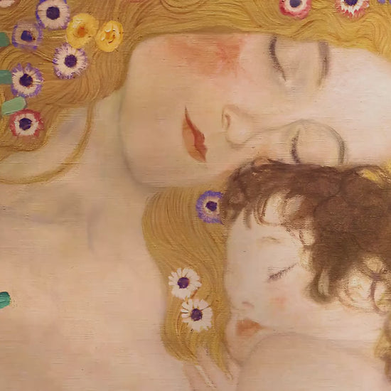 Gustav Klimt Mother And Child
