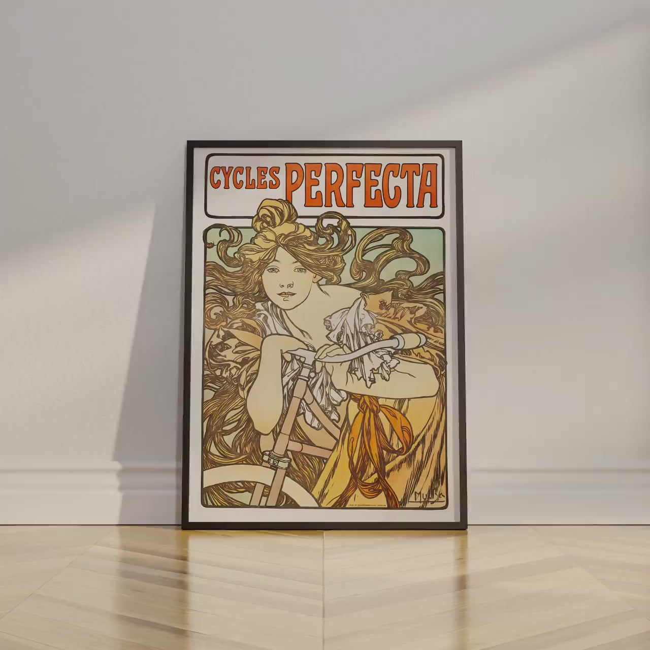 Art Nouveau Cyclist